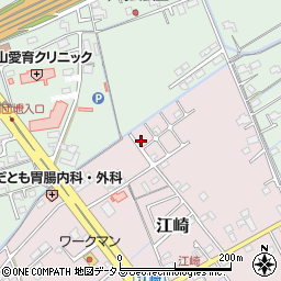 岡山県岡山市中区江崎119-8周辺の地図