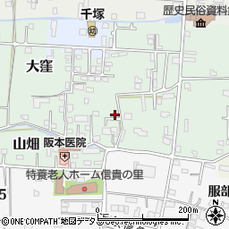 大阪府八尾市山畑108-13周辺の地図