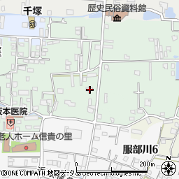 大阪府八尾市山畑116周辺の地図