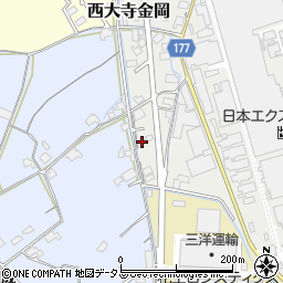 岡山県岡山市東区西大寺金岡1287周辺の地図