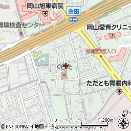 岡山県岡山市中区倉田483周辺の地図
