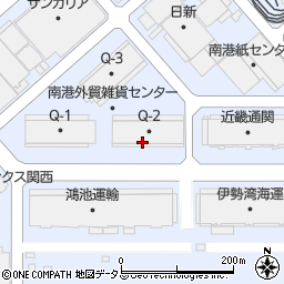 丸山物流株式会社　南港営業所周辺の地図