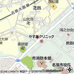 三重県名張市鴻之台１番町27周辺の地図