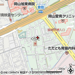 岡山県岡山市中区倉田484周辺の地図