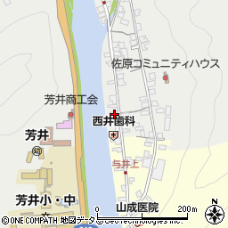 岡山県井原市芳井町吉井1-6周辺の地図