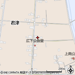岡山県岡山市東区君津599周辺の地図