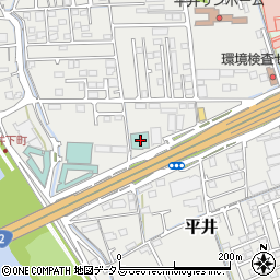 岡山県岡山市中区平井1163-3周辺の地図
