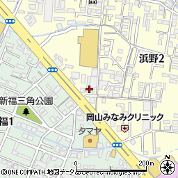 岡本容器株式会社周辺の地図