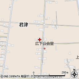 岡山県岡山市東区君津493周辺の地図
