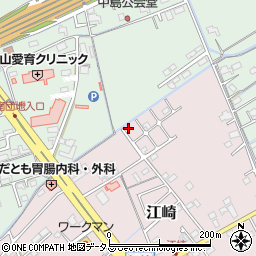岡山県岡山市中区江崎119-7周辺の地図