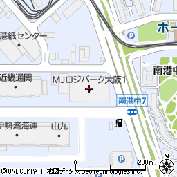 ＭＪロジパーク大阪１周辺の地図