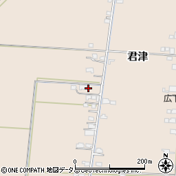 岡山県岡山市東区君津1154周辺の地図