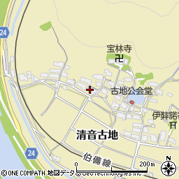 岡山県総社市清音古地132周辺の地図