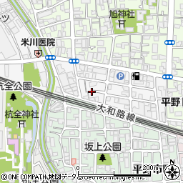 大阪府大阪市平野区平野北2丁目5周辺の地図