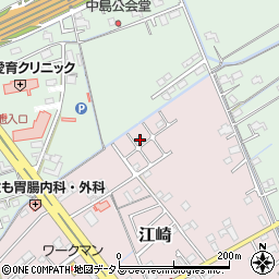 岡山県岡山市中区江崎119-12周辺の地図