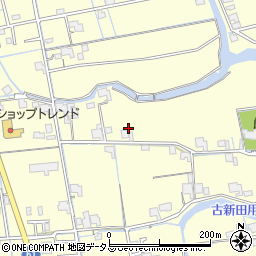 岡山県岡山市南区古新田周辺の地図