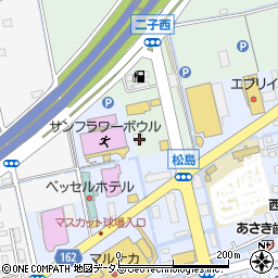 岡山県倉敷市二子359周辺の地図