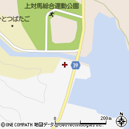 長崎県対馬市上対馬町大増4周辺の地図