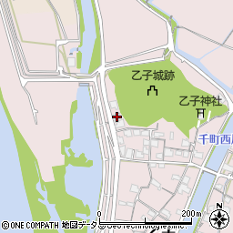 岡山県岡山市東区乙子157周辺の地図