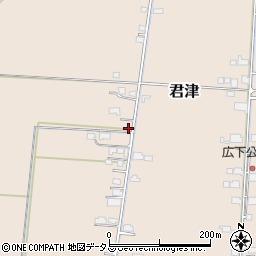 岡山県岡山市東区君津1221周辺の地図