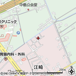 岡山県岡山市中区江崎119-16周辺の地図