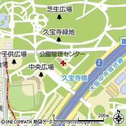 大阪府南部公園事務所周辺の地図