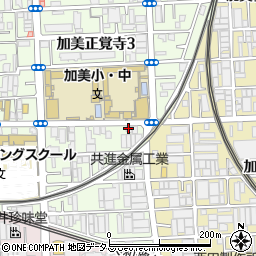 寺西文具店周辺の地図