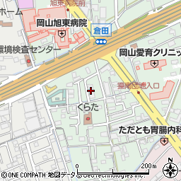 ネクスト倉田西館周辺の地図