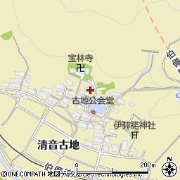 岡山県総社市清音古地181周辺の地図