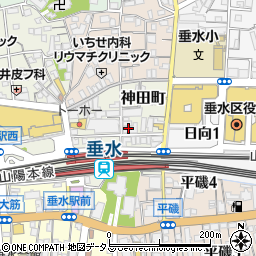 みずほ銀行垂水支店周辺の地図