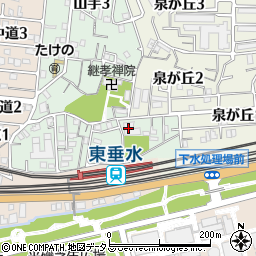 メッセージケアサービス神戸東垂水周辺の地図