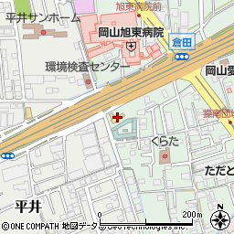 岡山県岡山市中区倉田540周辺の地図