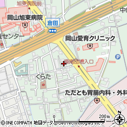 岡山県岡山市中区倉田528周辺の地図