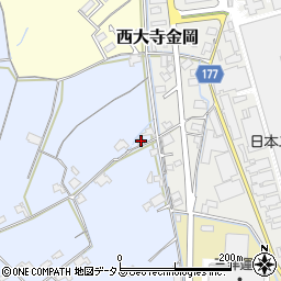 岡山県岡山市東区金田1491周辺の地図