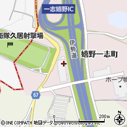 有限会社長谷川製作所　松阪工場周辺の地図