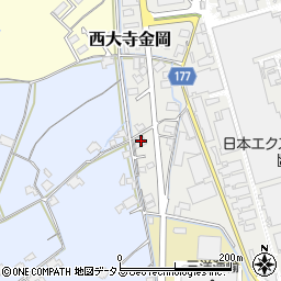 岡山県岡山市東区西大寺金岡1279周辺の地図