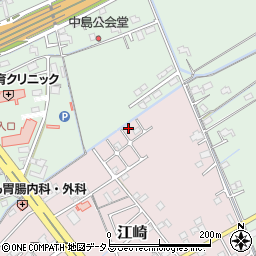 岡山県岡山市中区江崎119-15周辺の地図