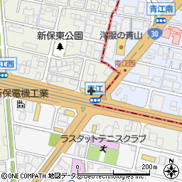 えびめしや青江店周辺の地図