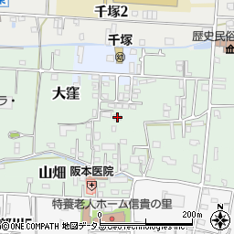 大阪府八尾市山畑104周辺の地図