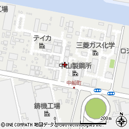 テイカ株式会社　大阪工場周辺の地図