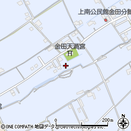 岡山県岡山市東区金田1045-7周辺の地図