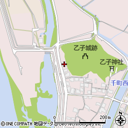 岡山県岡山市東区乙子158周辺の地図