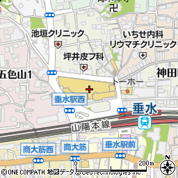 ゆうちょ銀行ウエステ垂水内出張所 ＡＴＭ周辺の地図