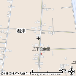 岡山県岡山市東区君津492周辺の地図