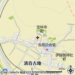 岡山県総社市清音古地167周辺の地図