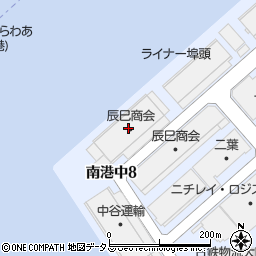 辰巳商会周辺の地図