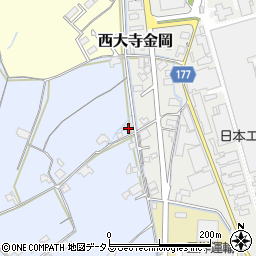 岡山県岡山市東区金田1489周辺の地図