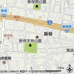 岡山県岡山市南区新保677-22周辺の地図