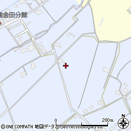 岡山県岡山市東区金田1256周辺の地図