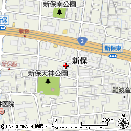 岡山県岡山市南区新保677-10周辺の地図